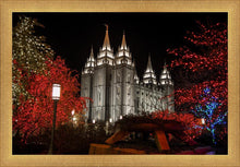 Load image into Gallery viewer, Salt Lake City Temple Lights Aglow