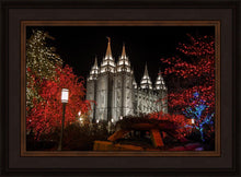 Load image into Gallery viewer, Salt Lake City Temple Lights Aglow