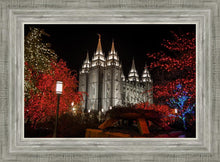 Load image into Gallery viewer, Salt Lake City Temple Lights Aglow