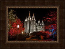 Load image into Gallery viewer, Salt Lake City Temple Lights Aglow