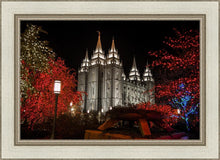 Load image into Gallery viewer, Salt Lake City Temple Lights Aglow