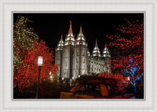 Load image into Gallery viewer, Salt Lake City Temple Lights Aglow
