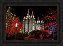 Load image into Gallery viewer, Salt Lake City Temple Lights Aglow