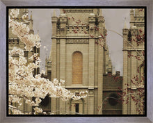 Load image into Gallery viewer, Salt Lake City Temple The Promise Sepia Gallery Wrap