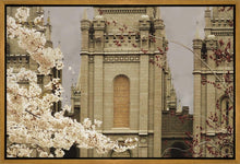Load image into Gallery viewer, Salt Lake City Temple The Promise Sepia Gallery Wrap
