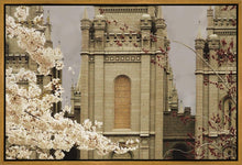 Load image into Gallery viewer, Salt Lake City Temple The Promise Sepia Gallery Wrap