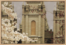 Load image into Gallery viewer, Salt Lake City Temple The Promise Sepia Gallery Wrap