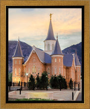 Load image into Gallery viewer, Provo City Center Temple Pastel Gallery Wrap