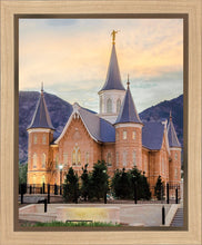 Load image into Gallery viewer, Provo City Center Temple Pastel Gallery Wrap