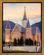 Load image into Gallery viewer, Provo City Center Temple Pastel Gallery Wrap