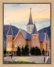 Load image into Gallery viewer, Provo City Center Temple Pastel Gallery Wrap