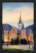 Load image into Gallery viewer, Provo City Center Temple Pastel Gallery Wrap