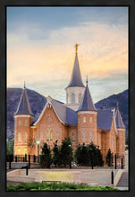 Load image into Gallery viewer, Provo City Center Temple Pastel Gallery Wrap