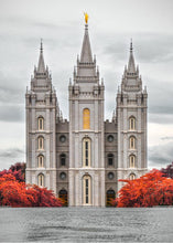Load image into Gallery viewer, Salt Lake City Temple Autumn's Glory
