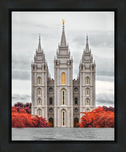 Load image into Gallery viewer, Salt Lake City Temple Autumn's Glory Gallery Wrap