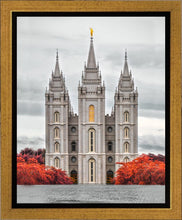 Load image into Gallery viewer, Salt Lake City Temple Autumn's Glory Gallery Wrap
