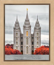 Load image into Gallery viewer, Salt Lake City Temple Autumn's Glory Gallery Wrap