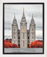Load image into Gallery viewer, Salt Lake City Temple Autumn's Glory Gallery Wrap