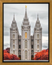 Load image into Gallery viewer, Salt Lake City Temple Autumn's Glory Gallery Wrap