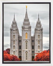 Load image into Gallery viewer, Salt Lake City Temple Autumn's Glory Gallery Wrap