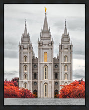 Load image into Gallery viewer, Salt Lake City Temple Autumn's Glory Gallery Wrap