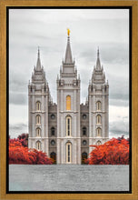 Load image into Gallery viewer, Salt Lake City Temple Autumn's Glory Gallery Wrap