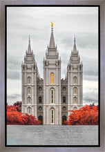Load image into Gallery viewer, Salt Lake City Temple Autumn's Glory Gallery Wrap