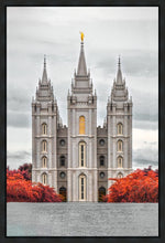Load image into Gallery viewer, Salt Lake City Temple Autumn's Glory Gallery Wrap