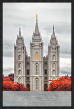 Load image into Gallery viewer, Salt Lake City Temple Autumn's Glory Gallery Wrap