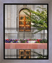 Load image into Gallery viewer, Salt Lake City Temple Doors Eternal Gallery Wrap