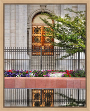 Load image into Gallery viewer, Salt Lake City Temple Doors Eternal Gallery Wrap