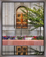 Load image into Gallery viewer, Salt Lake City Temple Doors Eternal Gallery Wrap