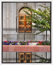 Load image into Gallery viewer, Salt Lake City Temple Doors Eternal Gallery Wrap