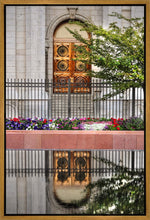 Load image into Gallery viewer, Salt Lake City Temple Doors Eternal Gallery Wrap