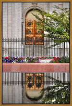 Load image into Gallery viewer, Salt Lake City Temple Doors Eternal Gallery Wrap