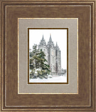 Load image into Gallery viewer, Salt Lake City Temple Evergreen Christmas