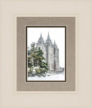 Load image into Gallery viewer, Salt Lake City Temple Evergreen Christmas