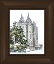 Load image into Gallery viewer, Salt Lake City Temple Evergreen Christmas