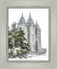 Load image into Gallery viewer, Salt Lake City Temple Evergreen Christmas