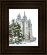 Load image into Gallery viewer, Salt Lake City Temple Evergreen Christmas
