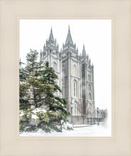Load image into Gallery viewer, Salt Lake City Temple Evergreen Christmas