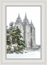 Load image into Gallery viewer, Salt Lake City Temple Evergreen Christmas