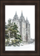 Load image into Gallery viewer, Salt Lake City Temple Evergreen Christmas