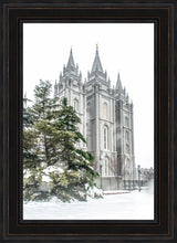 Load image into Gallery viewer, Salt Lake City Temple Evergreen Christmas