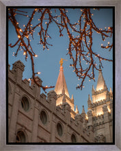 Load image into Gallery viewer, Salt Lake City Temple He Giveth Light Gallery Wrap