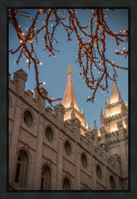 Load image into Gallery viewer, Salt Lake City Temple He Giveth Light Gallery Wrap