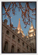 Load image into Gallery viewer, Salt Lake City Temple He Giveth Light Gallery Wrap