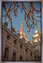 Load image into Gallery viewer, Salt Lake City Temple He Giveth Light Gallery Wrap