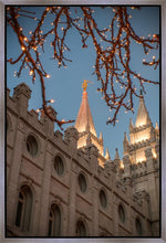 Load image into Gallery viewer, Salt Lake City Temple He Giveth Light Gallery Wrap