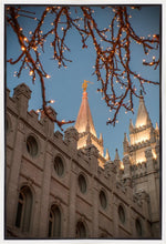 Load image into Gallery viewer, Salt Lake City Temple He Giveth Light Gallery Wrap